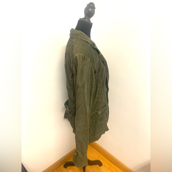 Bitten by Sarah Jessica Parker Olive Blazer Corduroy Vintage - Picture 4 of 7